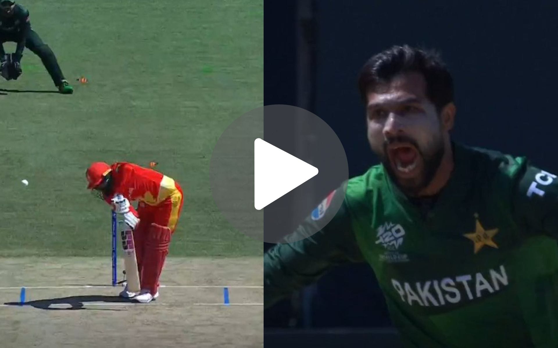 [Watch] Amir Sends Canadian Opener's Middle-Stump Cartwheeling With A Magical In-Swinger